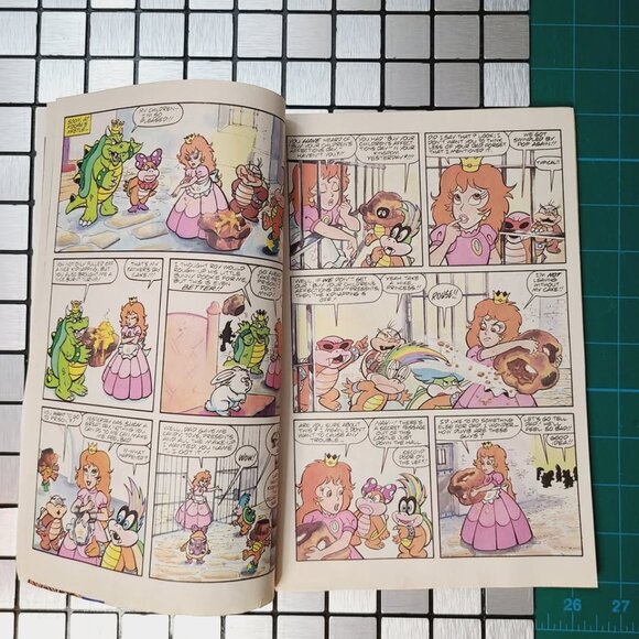 Adventures of the Super Mario Bros. #9 Nintendo Valiant Comics 1991 Peach Luigi - Picture 5 of 7